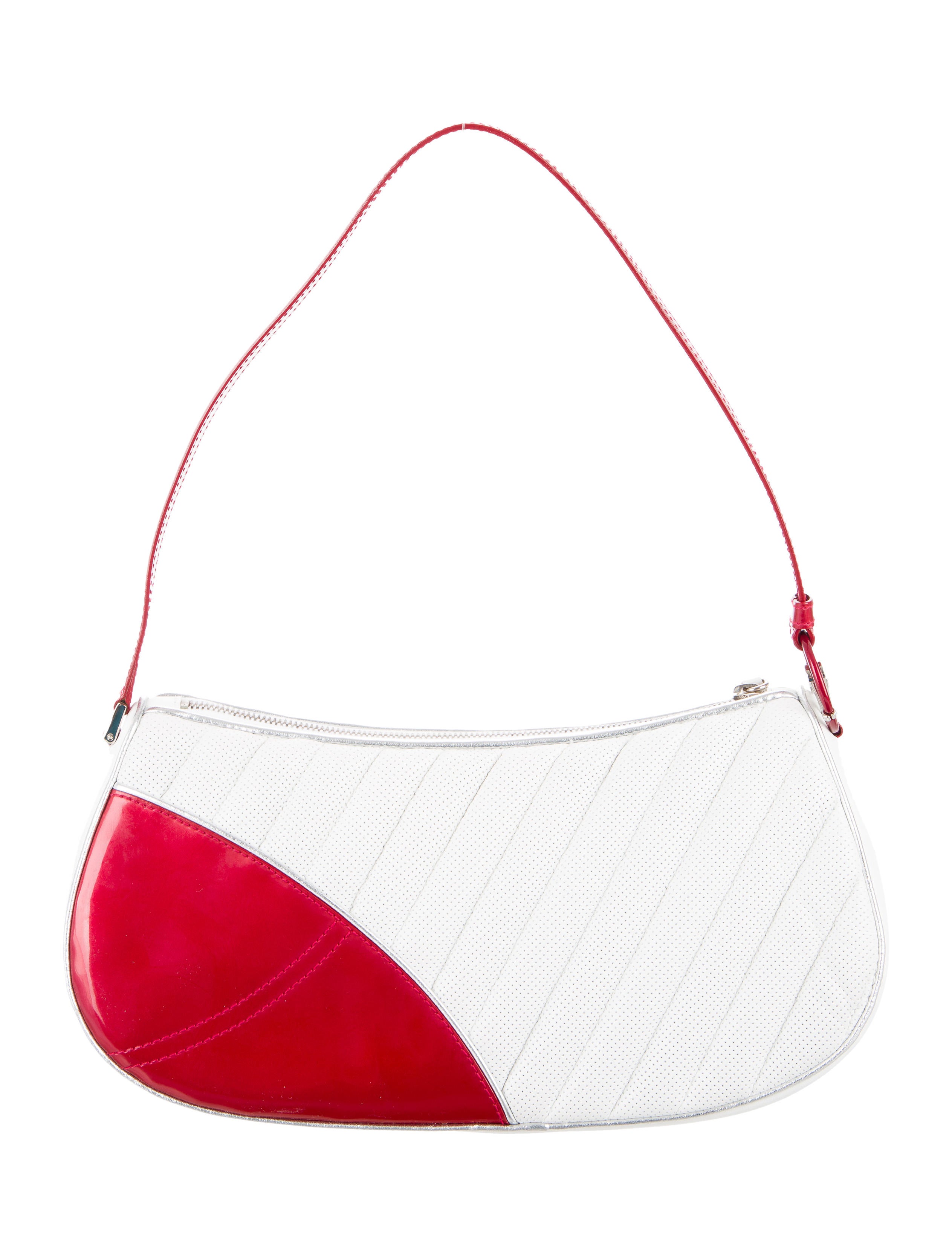 Christian Dior Chris 1947 Car Bag - Red Shoulder Bags, Handbags