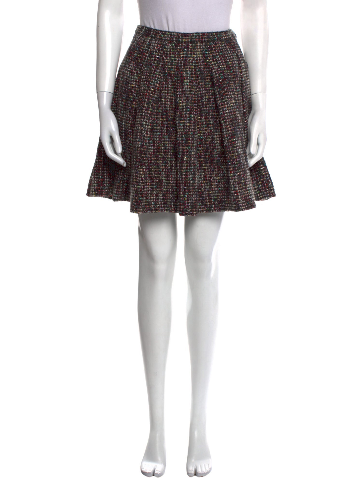 Christian Dior Wool Mini Skirt