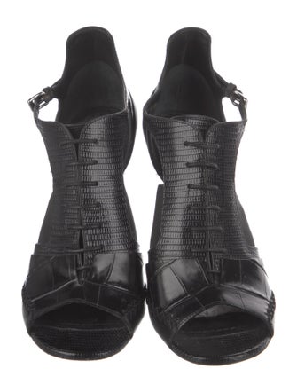 Christian Dior Leather T-Strap Pumps