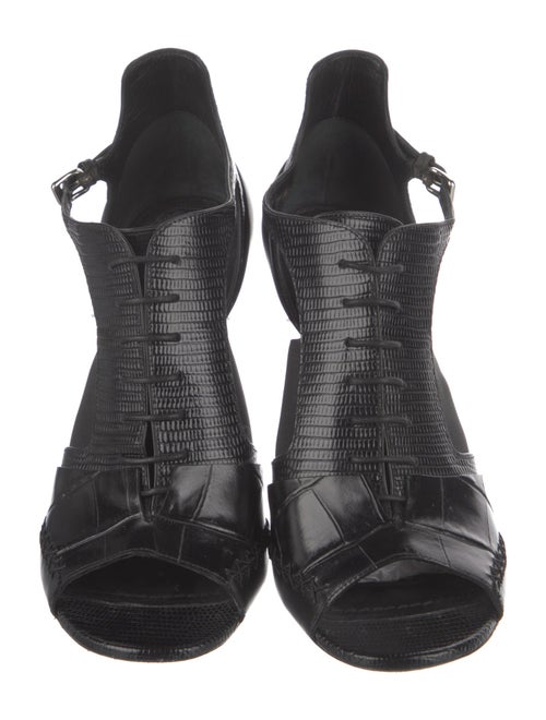 Christian Dior Leather T-Strap Pumps