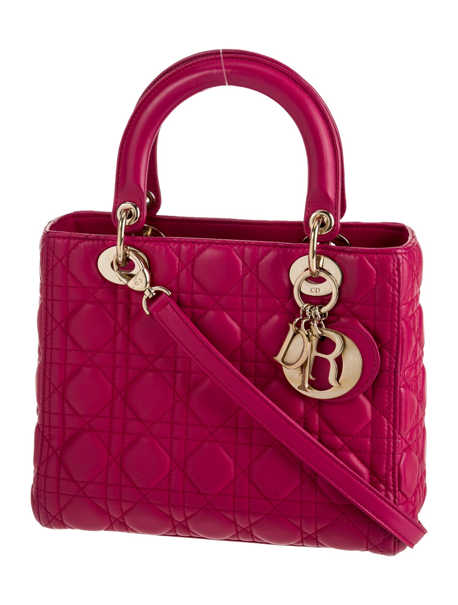 Christian Dior Cannage Lady Dior Medium