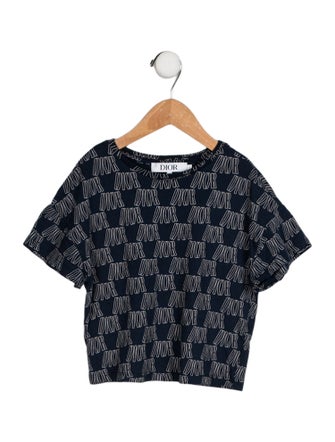 Christian Dior Printed Short Sleeve Top