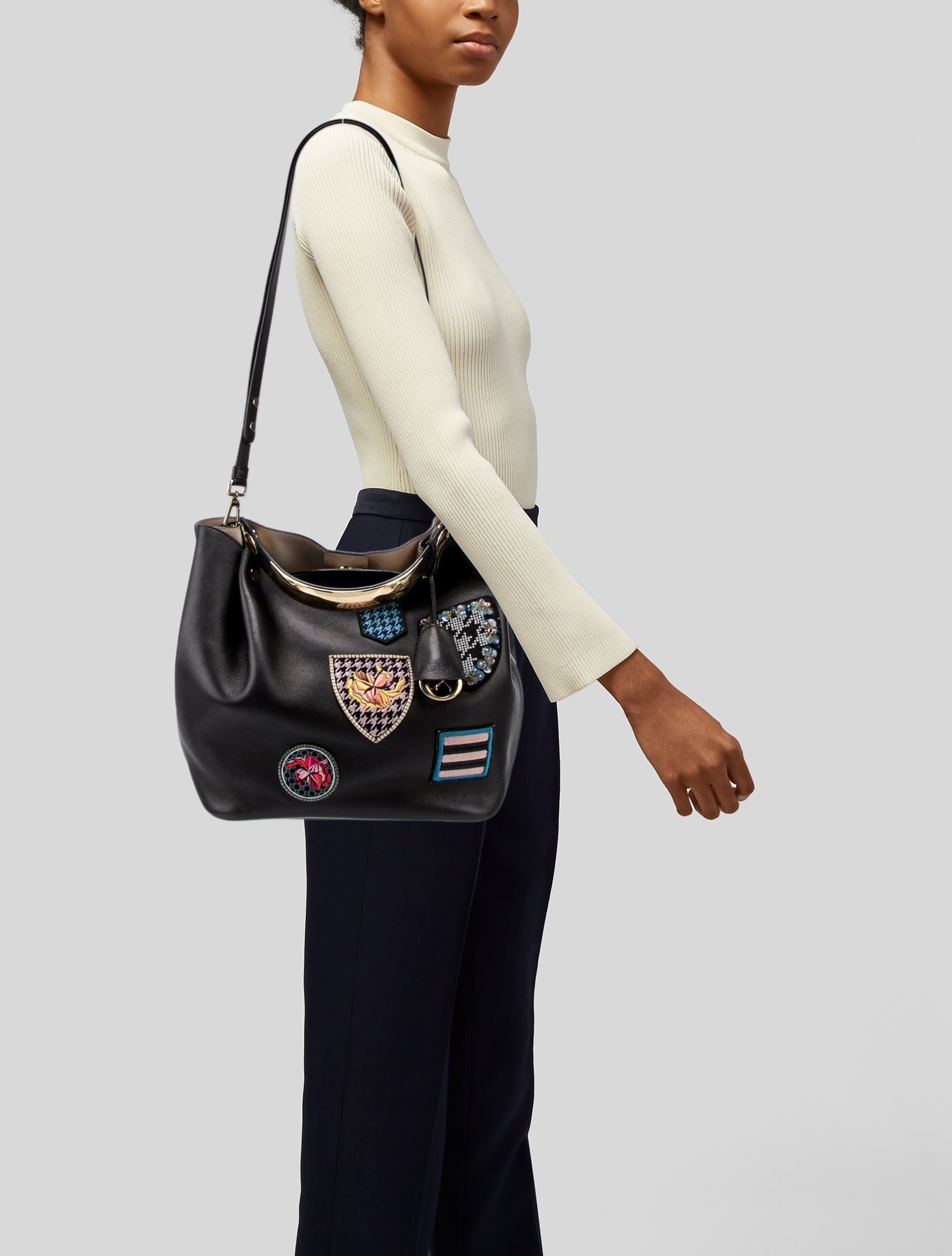 Bottega Veneta Vintage Intrecciato Bucket Bag - Black Bucket