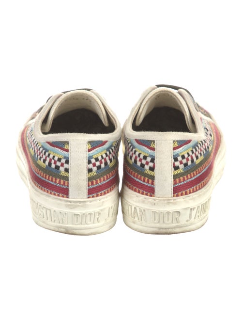 Christian Dior Canvas Patterned Sneakers