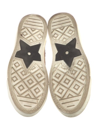 Christian Dior Canvas Patterned Sneakers