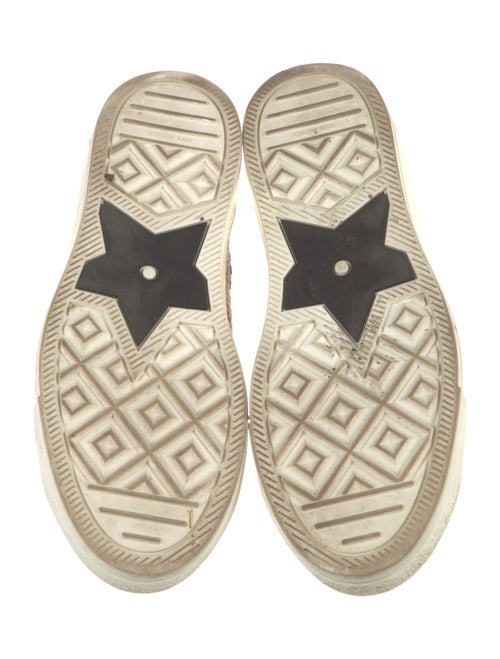 Christian Dior Canvas Patterned Sneakers