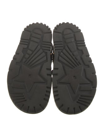 Christian Dior Canvas Floral Print Sandals