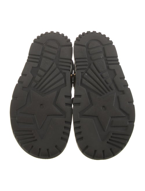 Christian Dior Canvas Floral Print Sandals