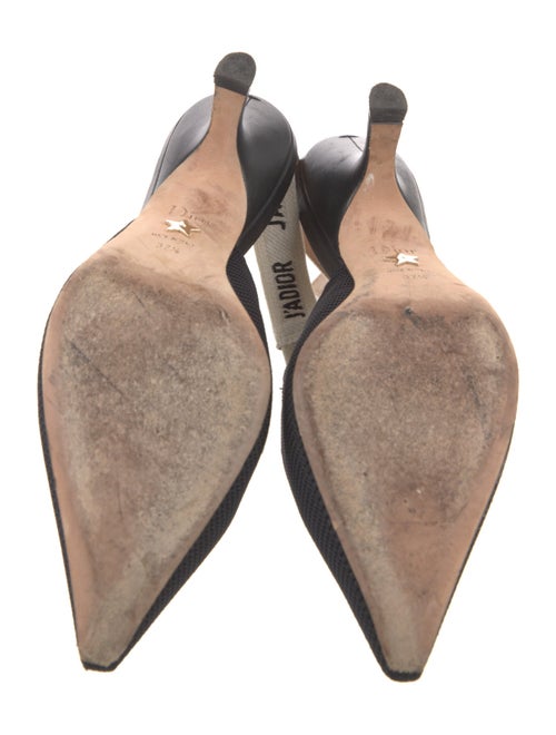 Christian Dior Bow Accents Slingback Pumps