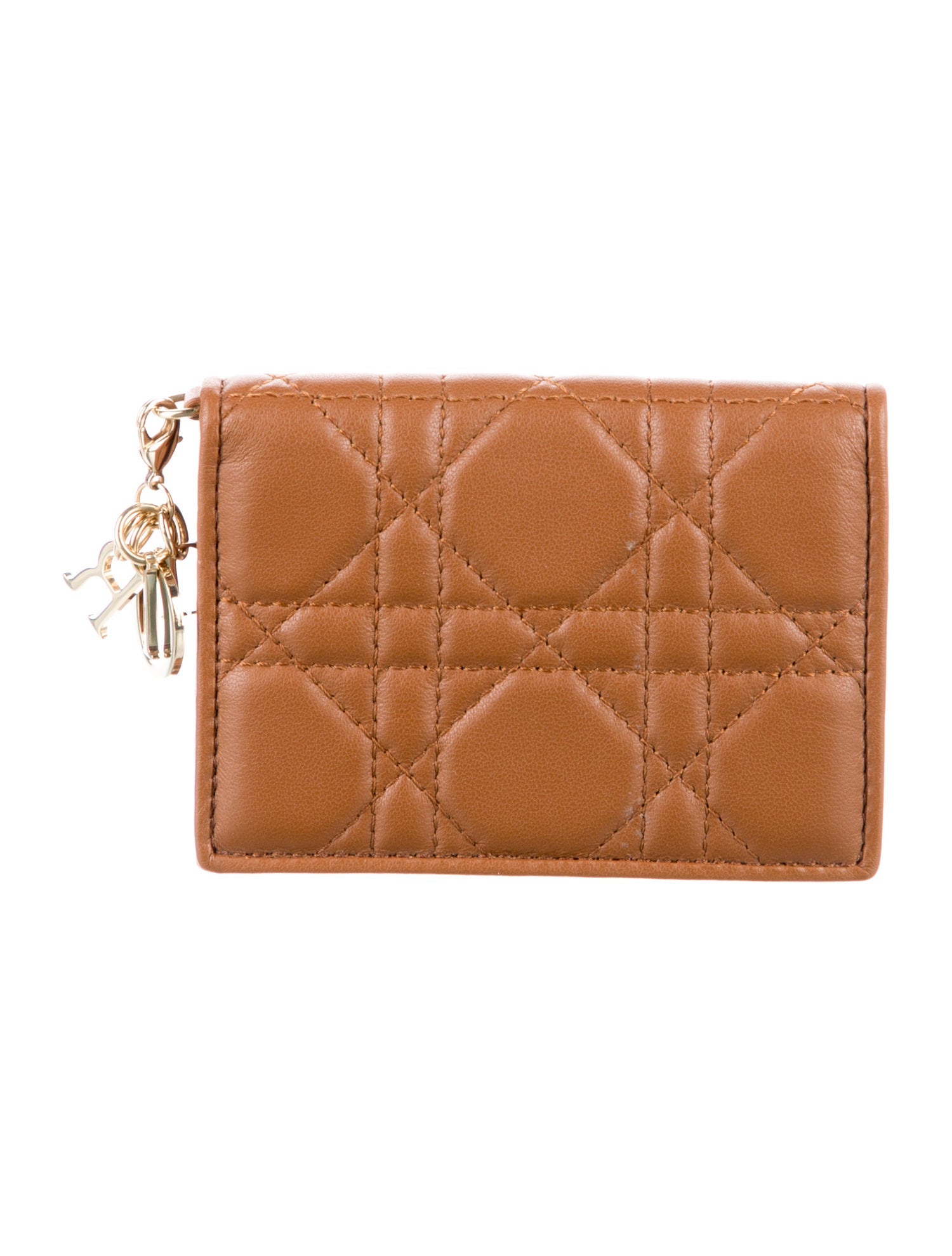 Christian Dior Lady Dior Cannage Pattern Card Holder