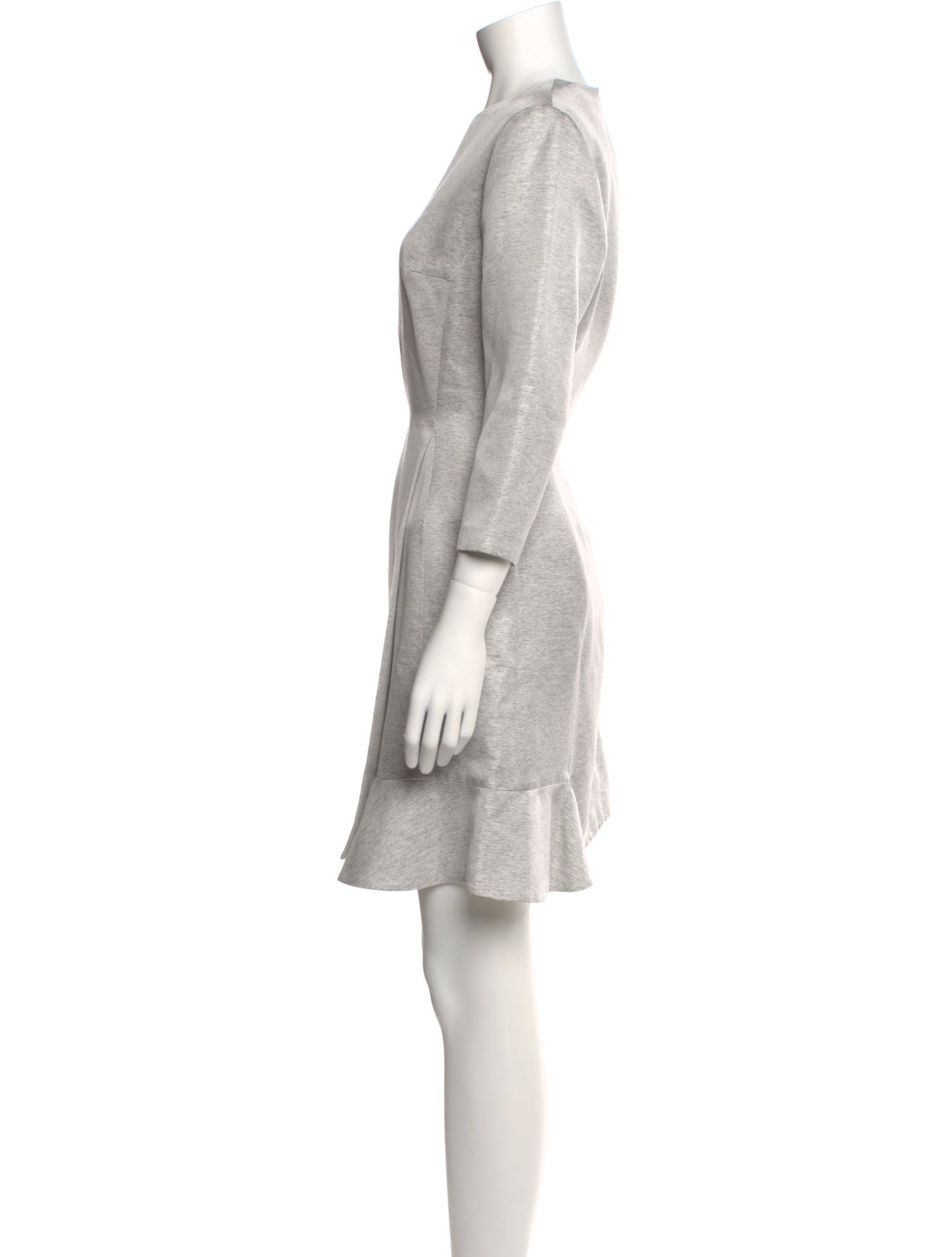 Christian Dior Crew Neck Mini Dress