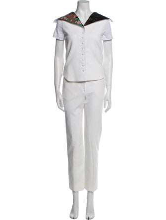 Christian Dior Printed Pant Set