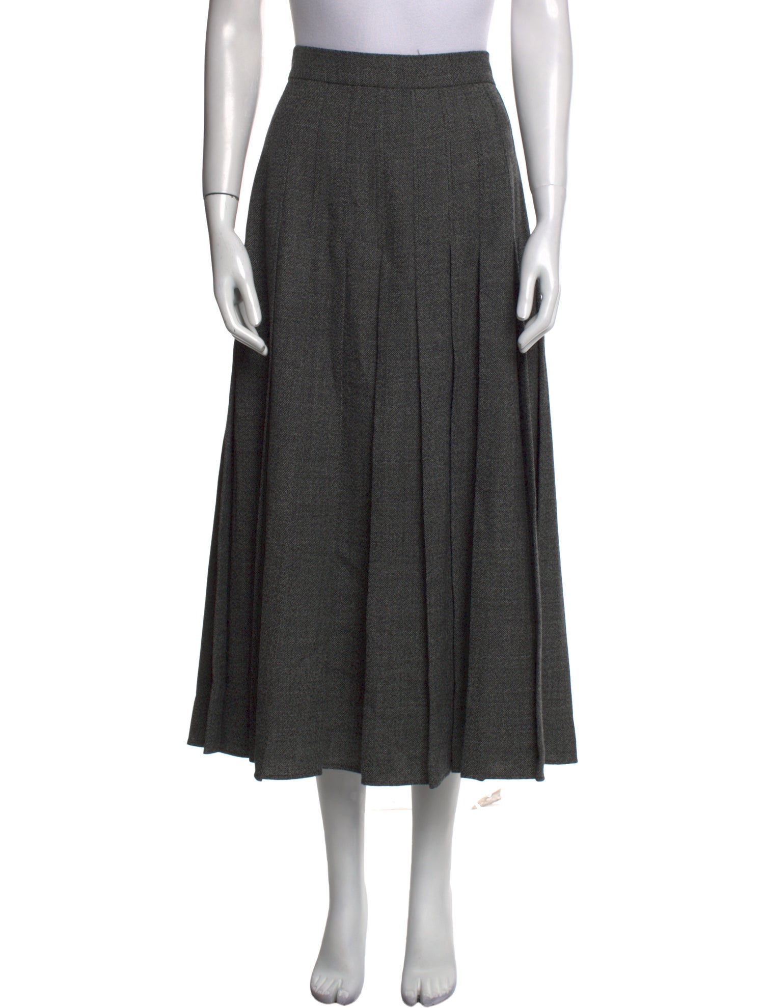 Christian Dior Virgin Wool Midi Length Skirt w/ Tags