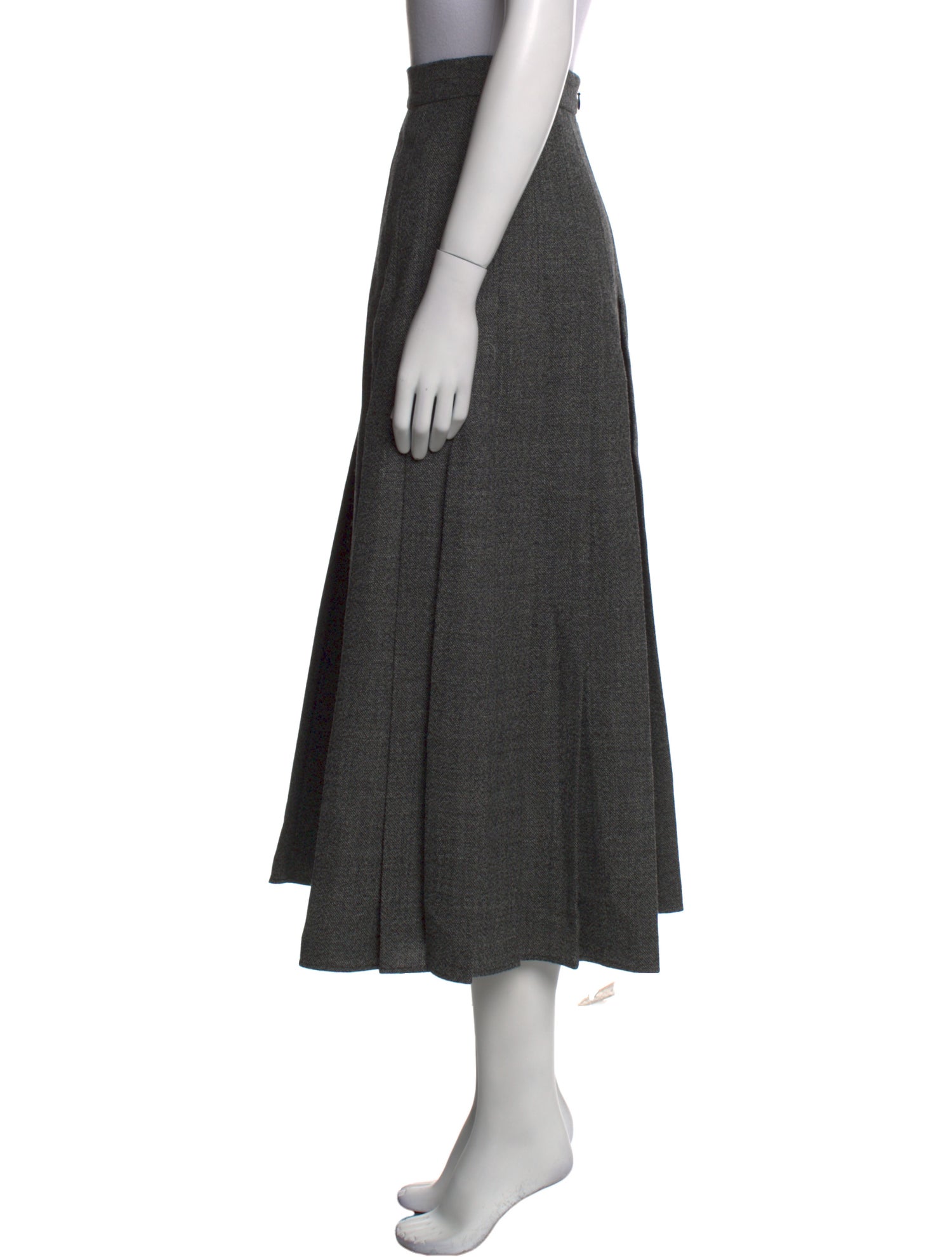 Christian Dior Virgin Wool Midi Length Skirt w/ Tags