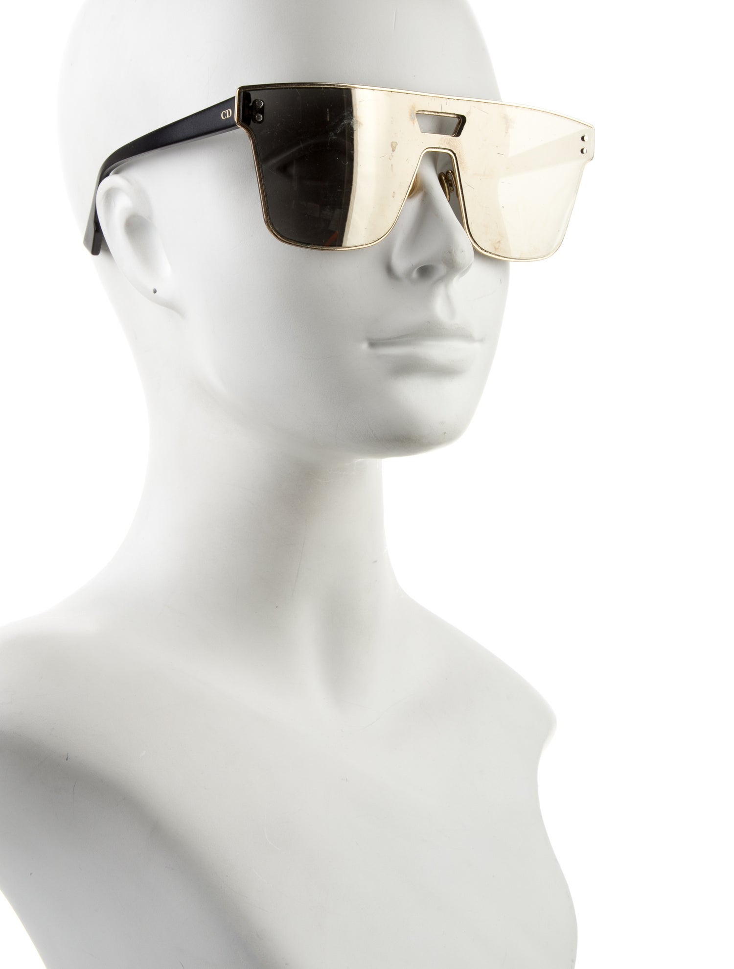 Christian Dior Wayfarer Mirrored Sunglasses