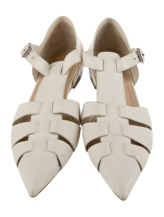 Christian Dior Leather Mary Jane Flats