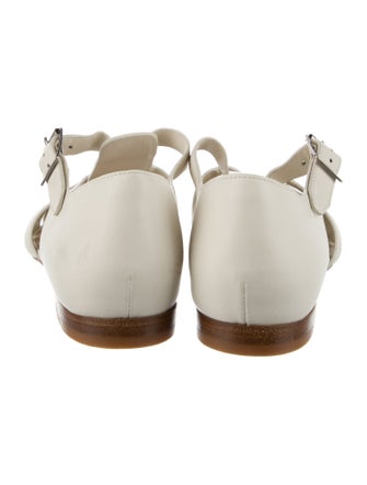 Christian Dior Leather Mary Jane Flats