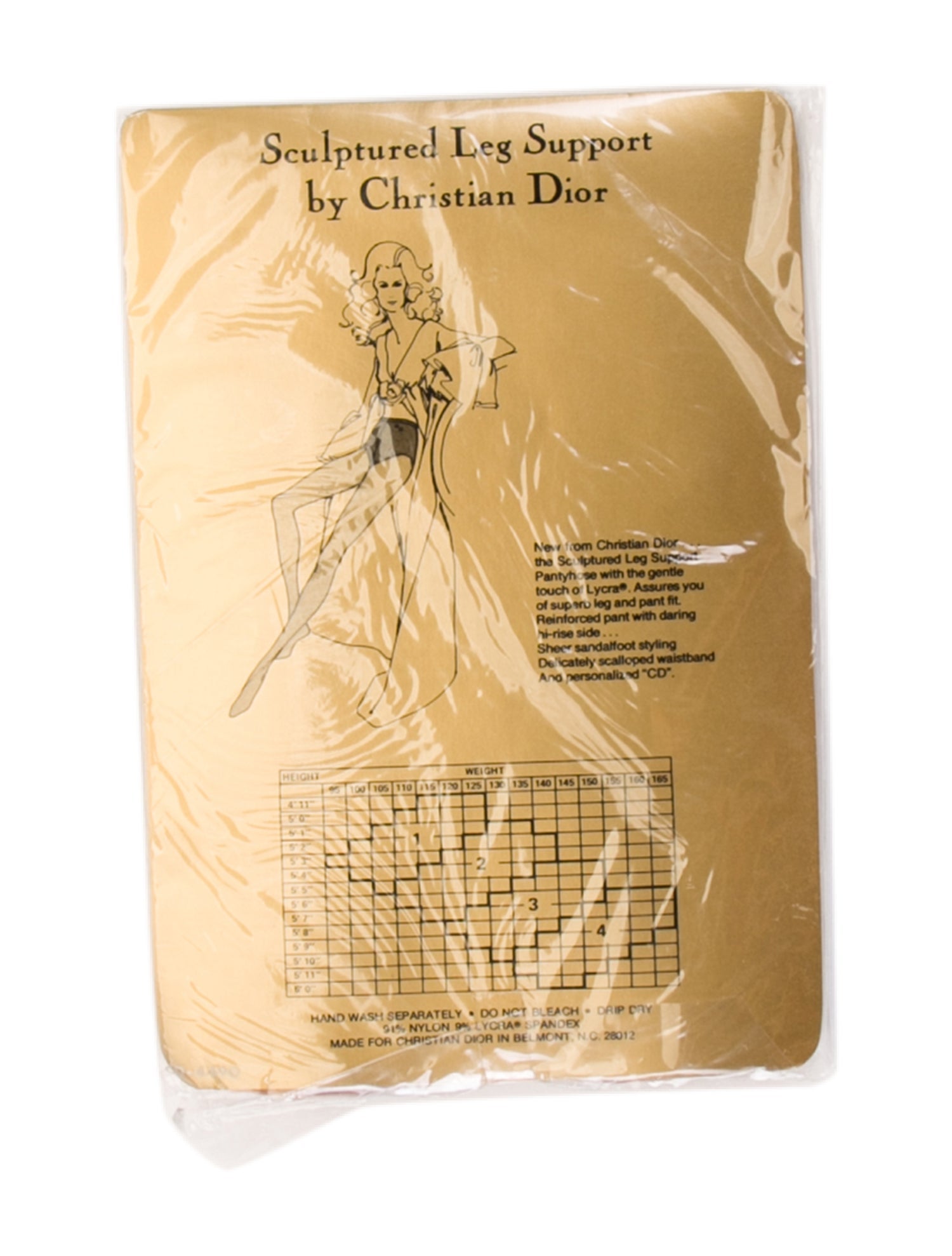 Christian Dior Neutral Hosiery w/ tags w/ Tags
