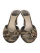 Christian Dior Diorissimo Pattern Canvas Slides