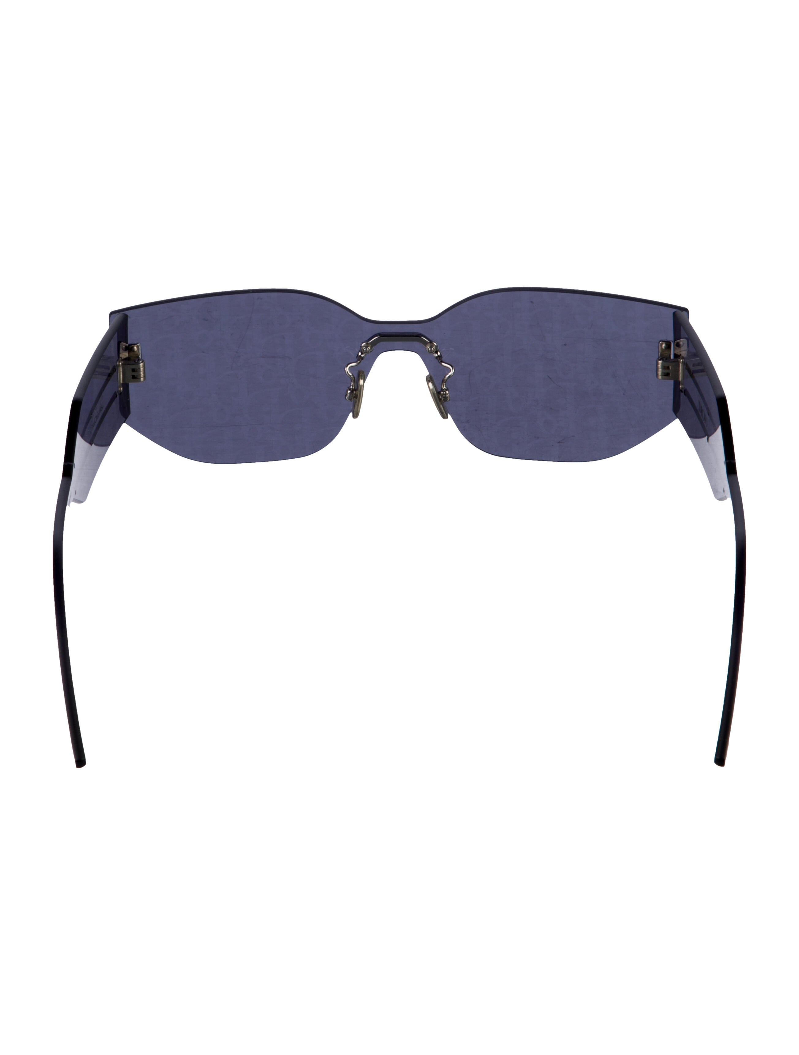 Christian Dior Addict1 Diorissimo Pattern Sunglasses