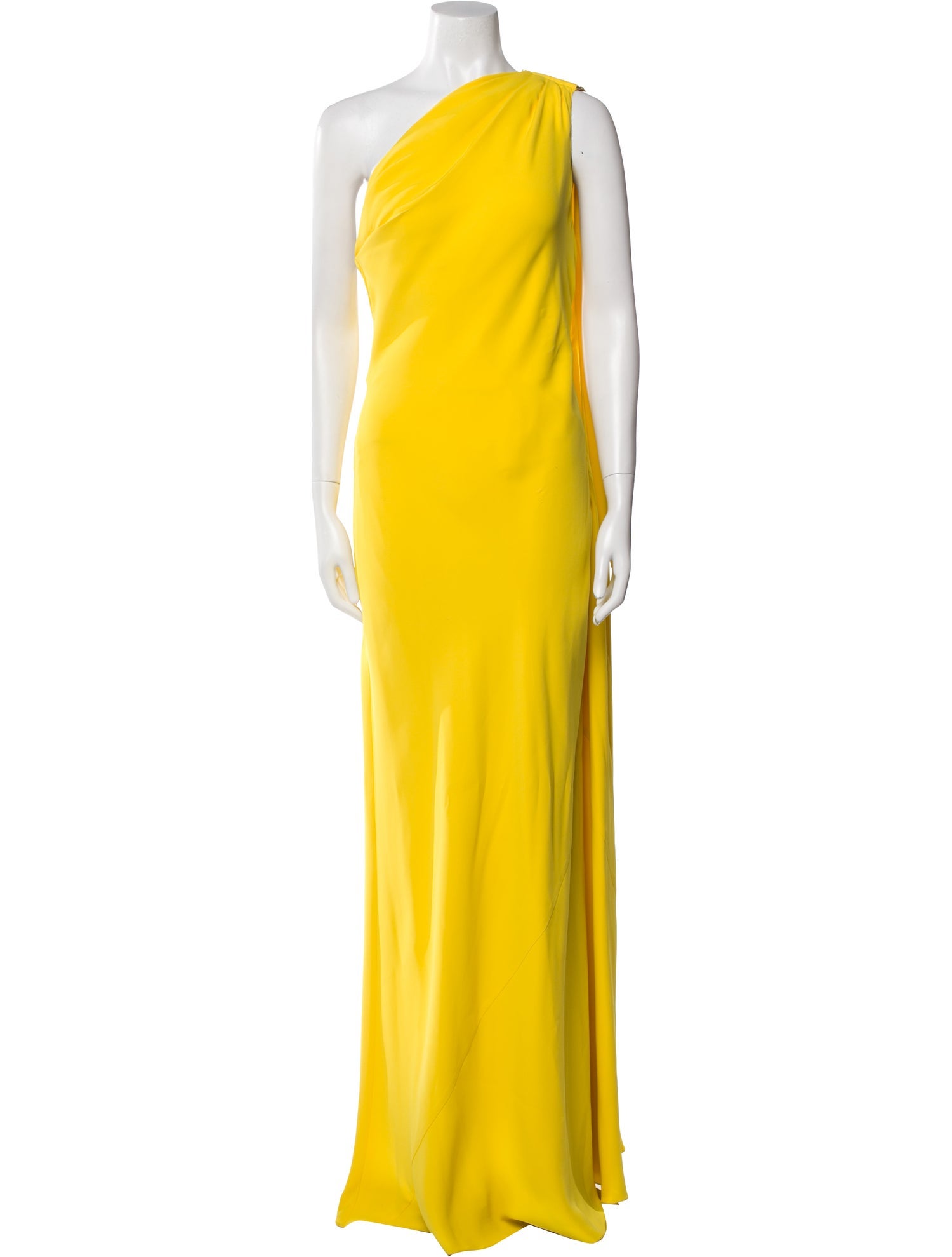 Christian Dior One-Shoulder Long Dress