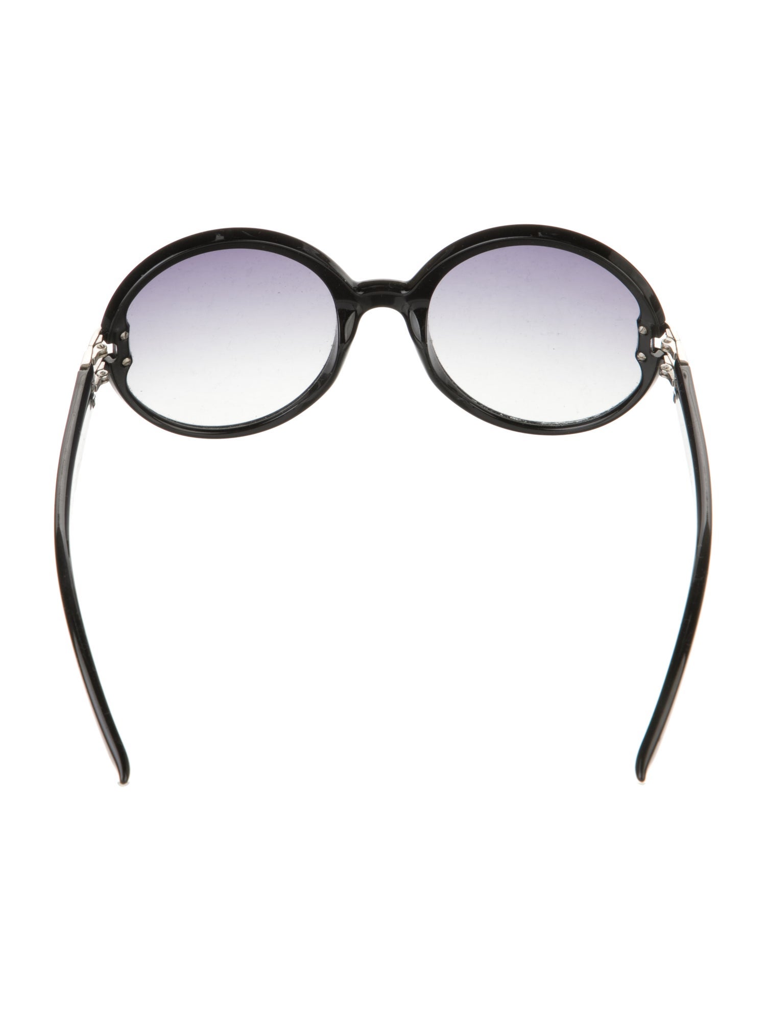 Christian Dior Cannage Pattern Round Sunglasses