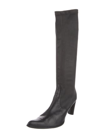 Christian Dior Leather Boots