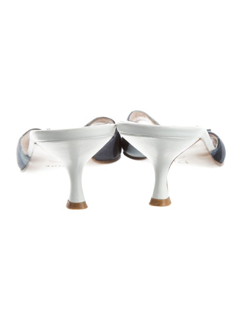 Christian Dior Canvas Camouflage Print Slides