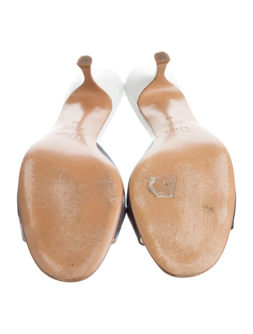 Christian Dior Canvas Camouflage Print Slides