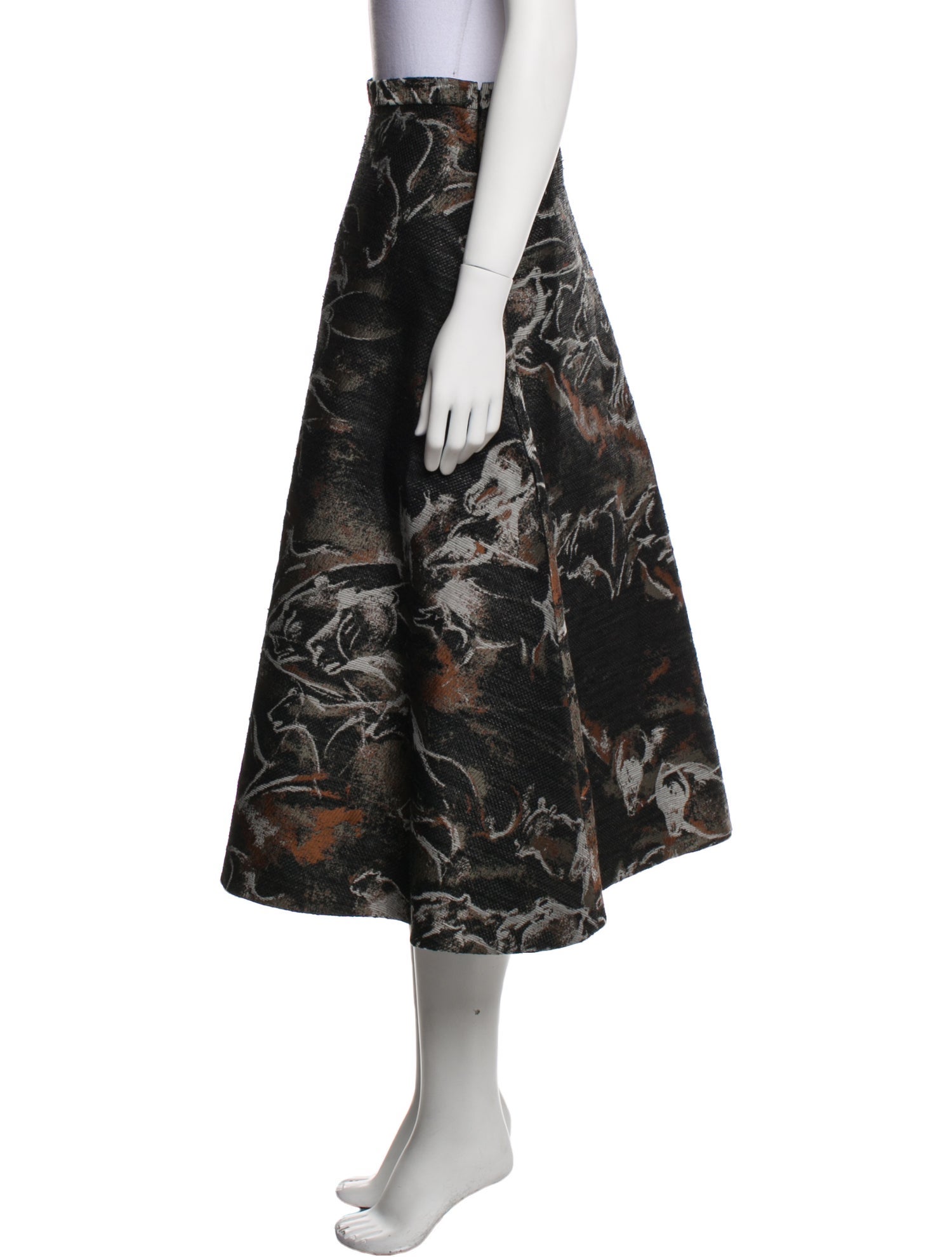 Christian Dior 2018 Midi Length Skirt