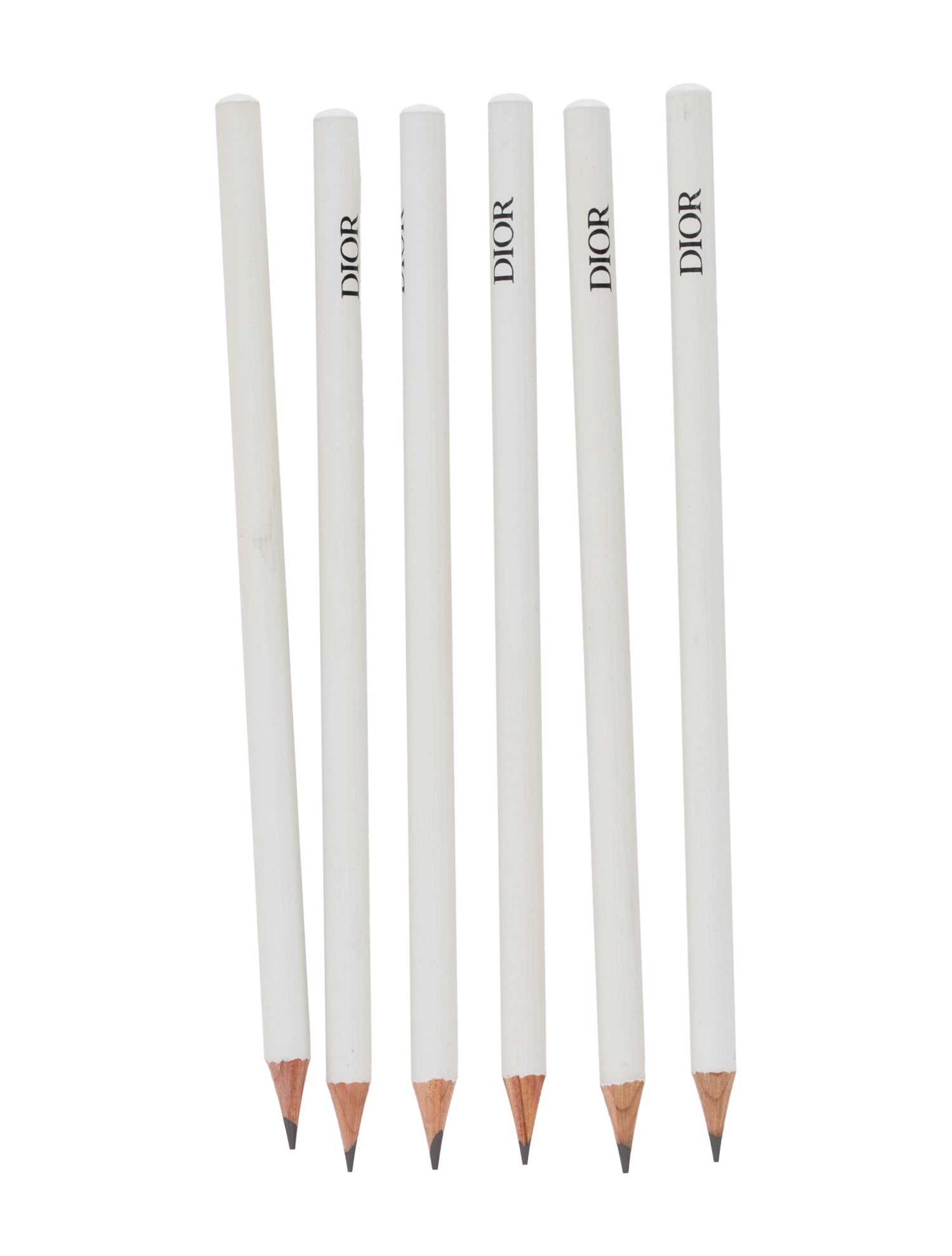 Christian Dior Set Of 6 Pencils