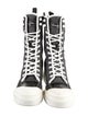Christian Dior Canvas Combat Boots