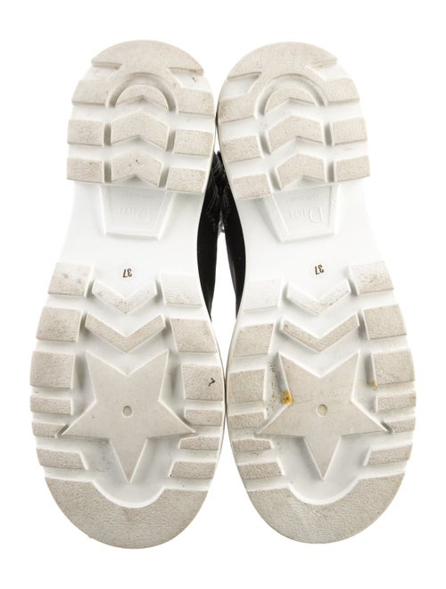 Christian Dior Canvas Combat Boots