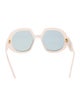 Christian Dior Oversize Tinted Sunglasses