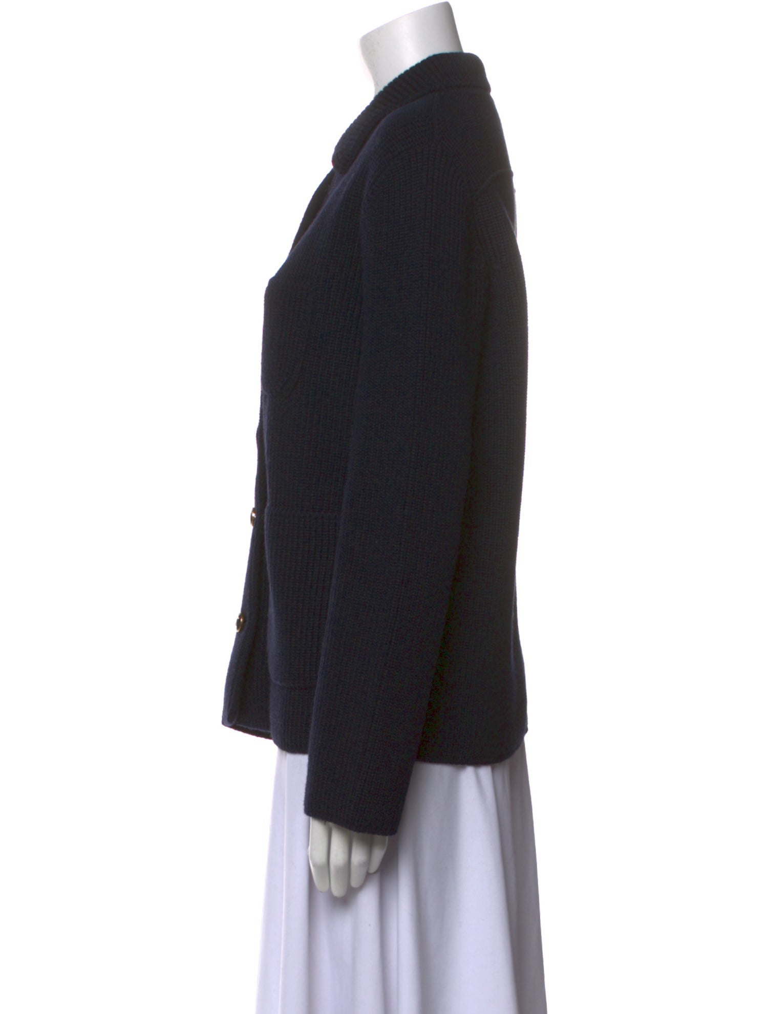 Christian Dior Wool Mock Neck Sweater