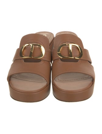 Christian Dior Leather Slides
