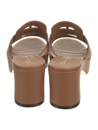 Christian Dior Leather Slides