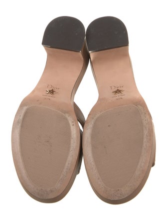 Christian Dior Leather Slides