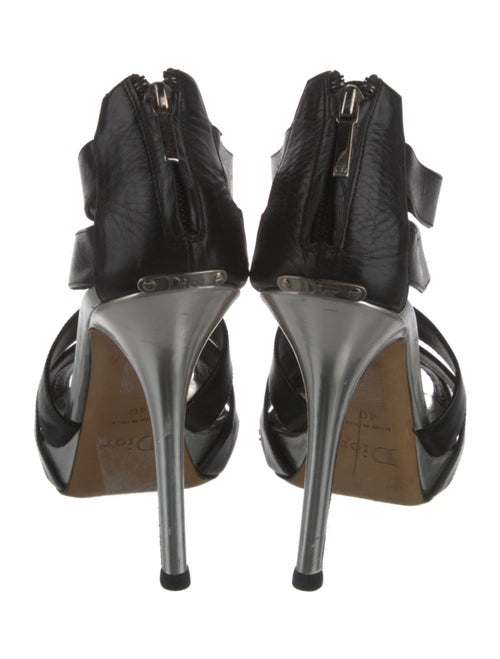 Christian Dior Leather T-Strap Pumps