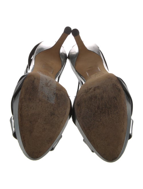 Christian Dior Leather T-Strap Pumps