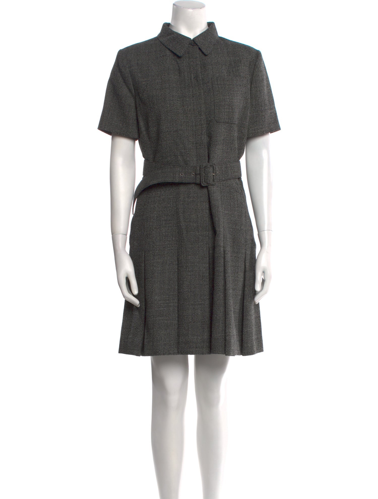 Christian Dior Virgin Wool Mini Dress