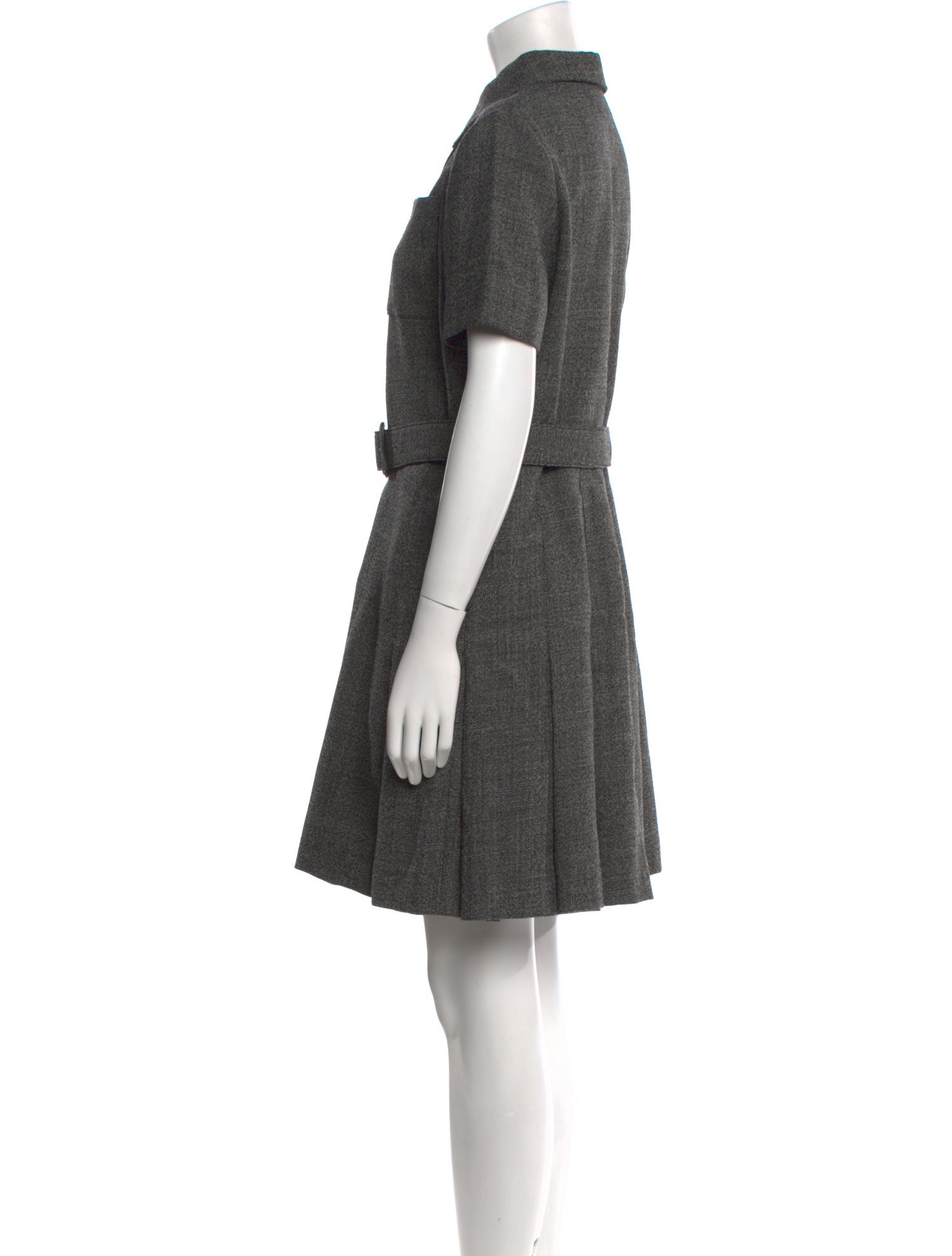 Christian Dior Virgin Wool Mini Dress