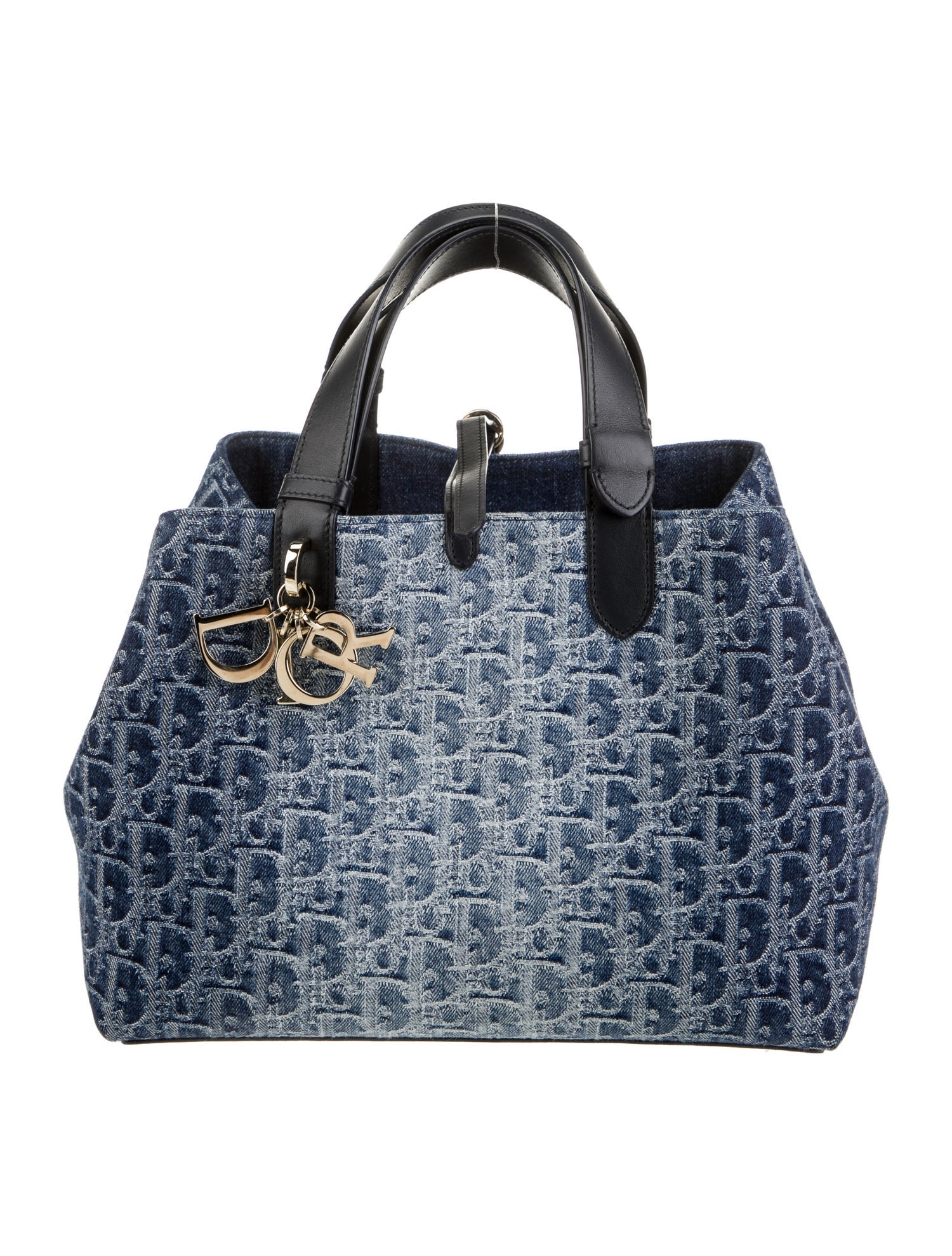 Christian Dior Vintage Satin Crystal Mini Lady Dior Bag