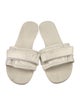 Christian Dior Cannage Pattern Leather Slides