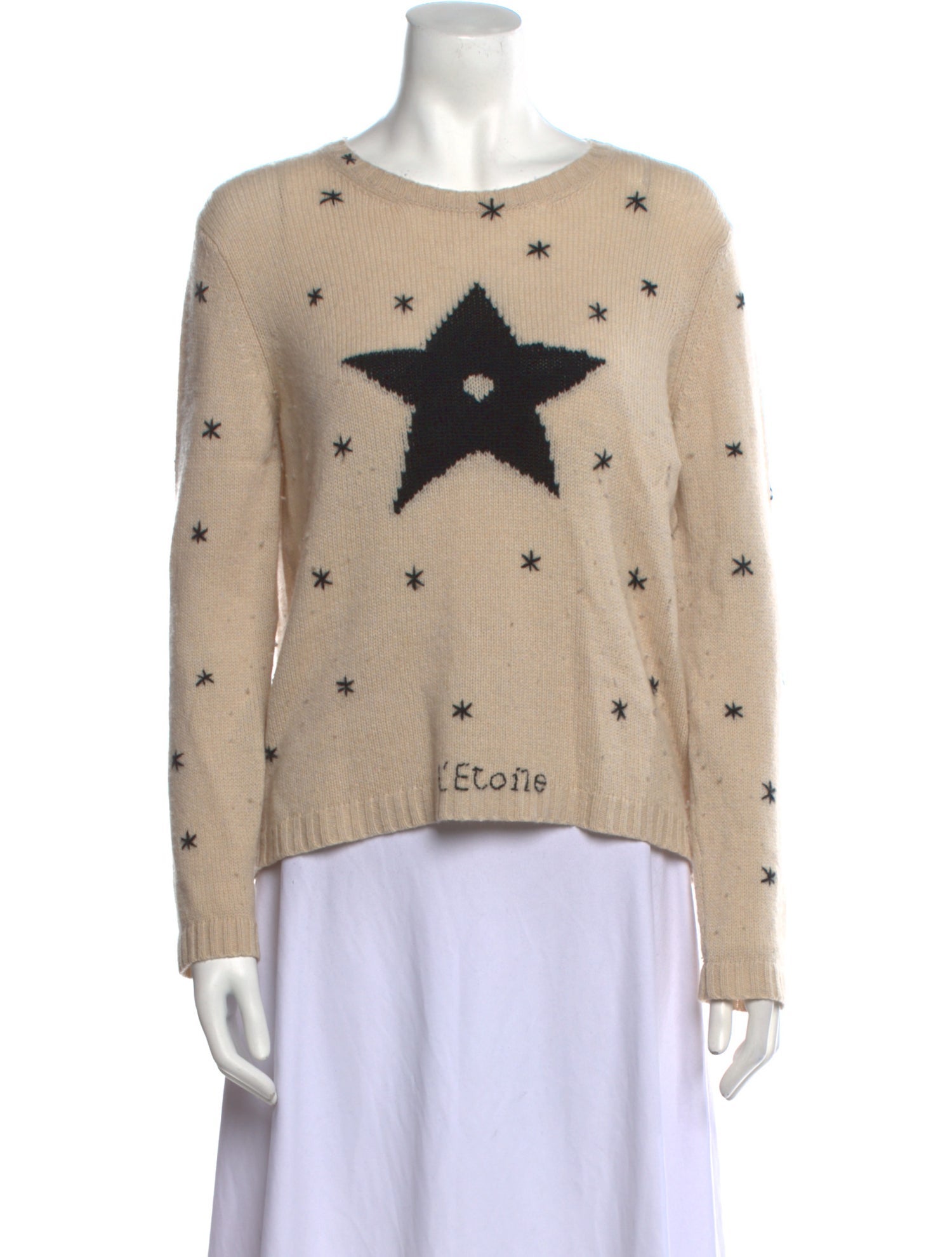 Christian Dior Cashmere Printed Sweater