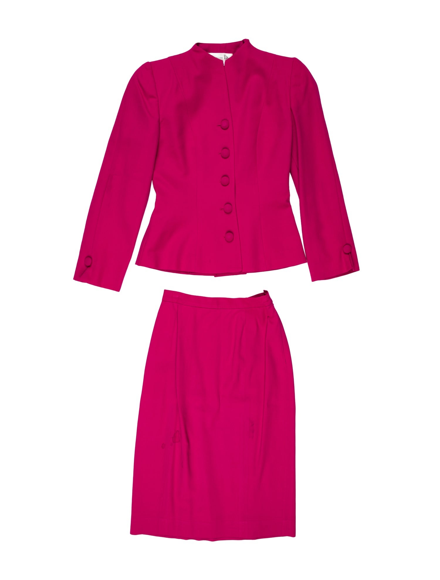 Christian Dior Wool Skirt Suit