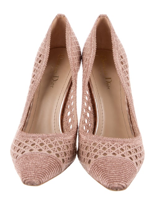 Christian Dior Cannage Pattern Pumps