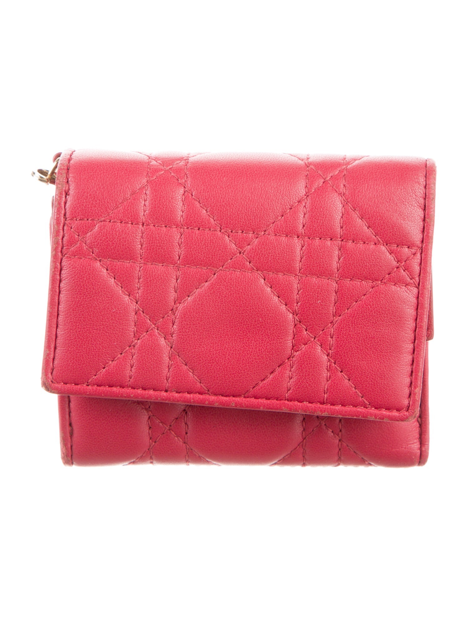 Christian Dior 2018 Lady Dior Compact Wallet