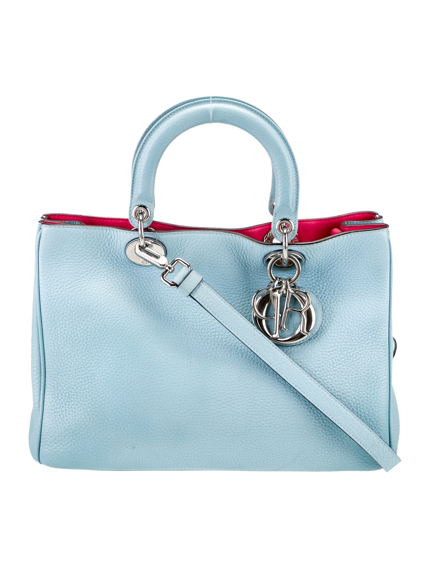 Christian Dior Leather Diorissimo Medium