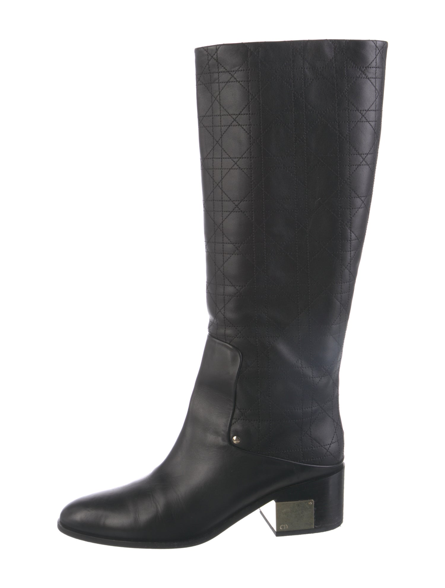 Christian Dior Leather Riding Boots